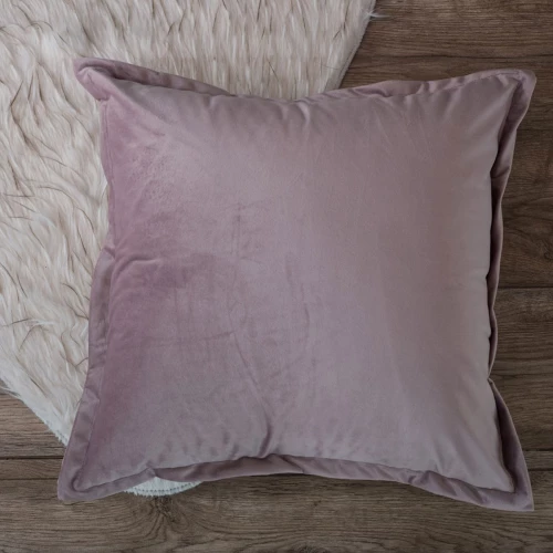 Teoran Διακοσμητική Μαξιλαροθήκη 45x45 Velvet 12 Purple