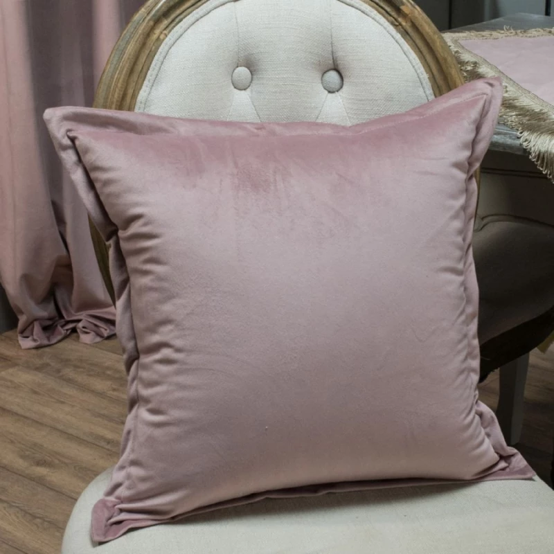 Teoran Διακοσμητική Μαξιλαροθήκη 45x45 Velvet 12 Purple