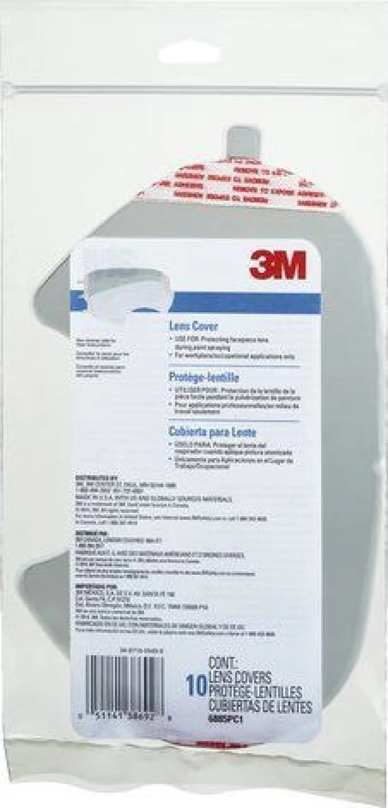 3M 6885 Μεμβράνες Αφαιρούμενη 10τμχ