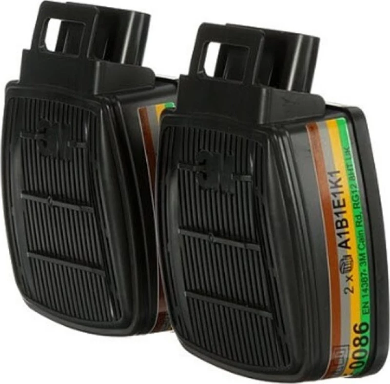 3M D8059 Φίλτρα Μάσκας ΑBEK1 2τμχ