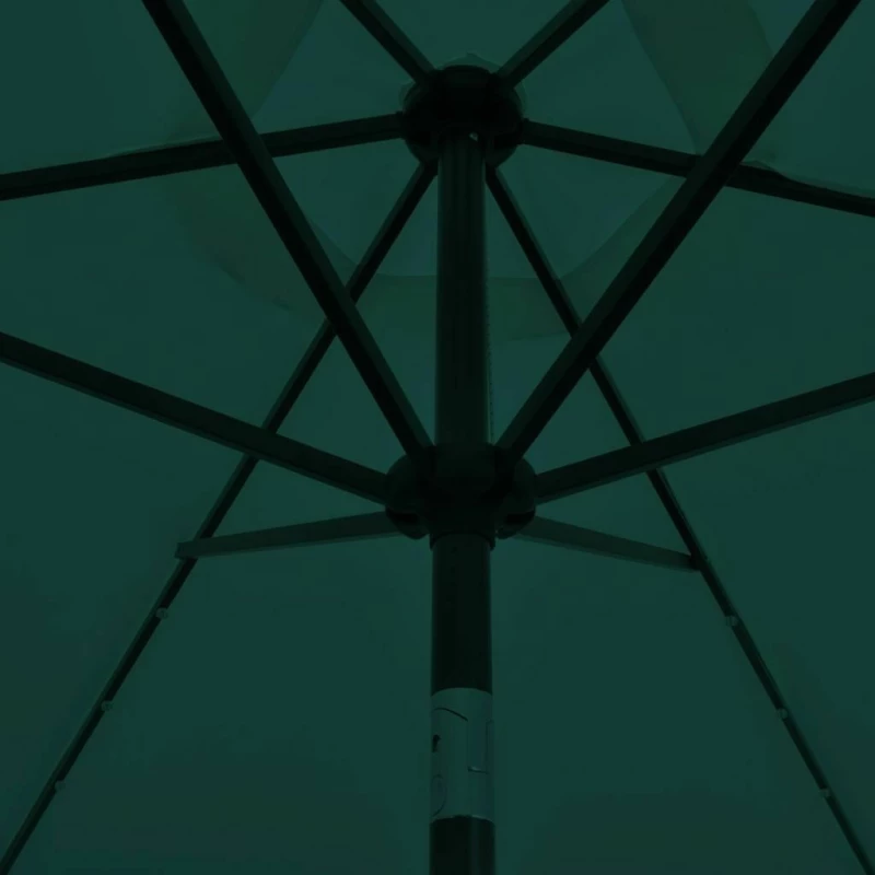 Ομπρέλα με LED Πράσινη 3 μ.