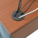 Επαγγελματικό Γραφείο Ξύλινο με Μεταλλικά Πόδια 120x72x75cm