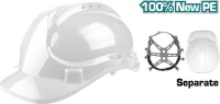 Total Κράνος Προστασίας Λευκό TSP2609