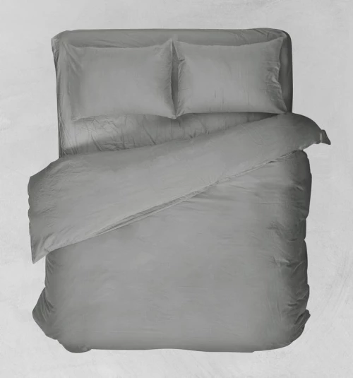 Viopros Πάπλωμα Μονό 160x240 Basic Grey