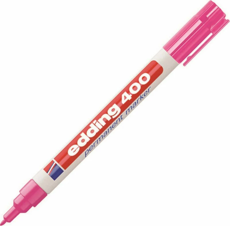 Edding 400 Ανεξίτηλος 1mm Ρόζ