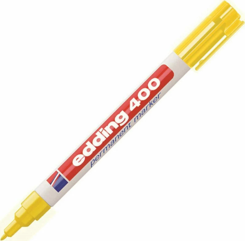 Edding 400 Ανεξίτηλος 1mm Κίτρινο