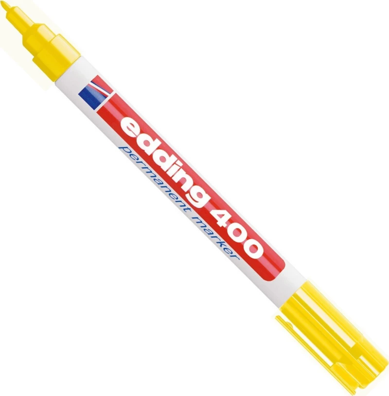 Edding 400 Ανεξίτηλος 1mm Κίτρινο