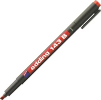 Edding 143B Διαφανειών 3mm Κόκκινο