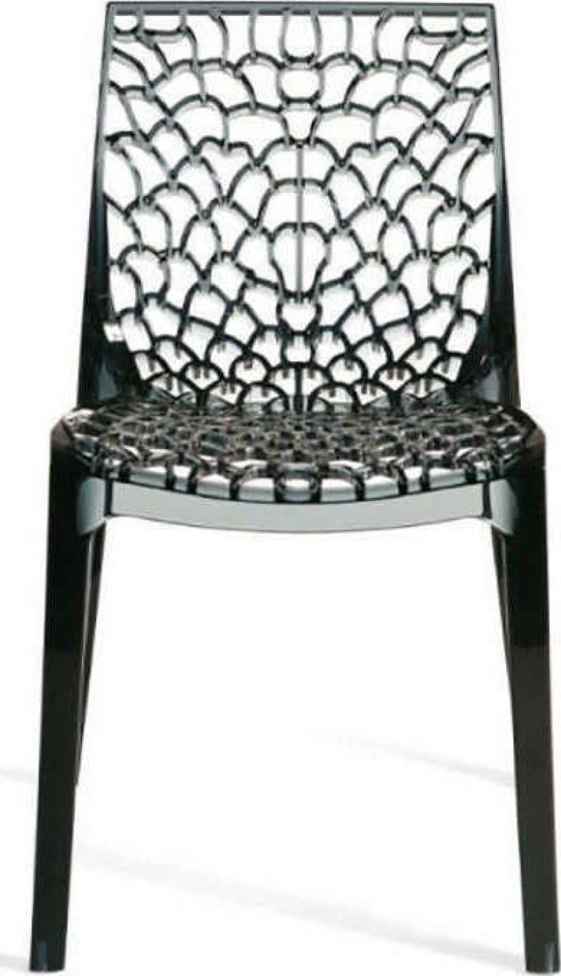 Gruvyer Καρέκλα Polypropylene Higlopp Ανθρακι, 53X54X81 53X54X81 Cm