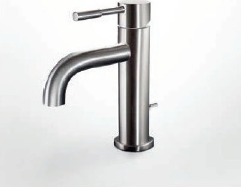 La Torre Tech 12007-110 Αναμεικτική Μπαταρία Νιπτήρα Inox Ασημί