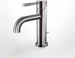 La Torre Tech 12007-110 Αναμεικτική Μπαταρία Νιπτήρα Inox Ασημί