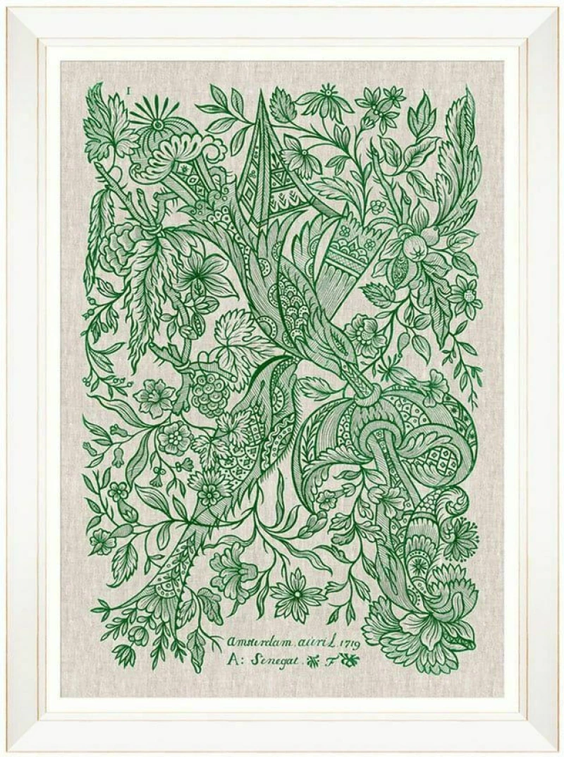 Κάδρο Dutch Embroidery VI FA13169 50X70 MindTheGap Κάθετοι Ξύλο