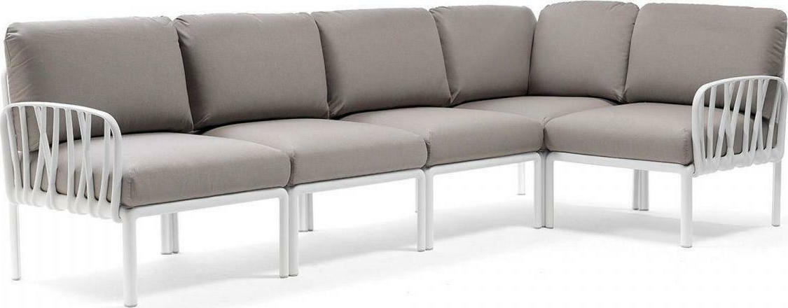 Komodo 5 Γωνιακός Καναπές 294x154x88cm Grigio