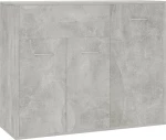 Μπουφές Γκρι Σκυροδέματος 88x30x70cm