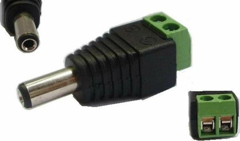 Anga Βύσμα Τροφοδοσίας DC Αρσενικό (2.1mm/5.5mm) 552-063