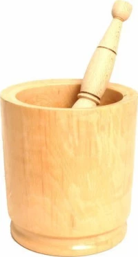Ξύλινο Γουδί Οξιά 11,5x13,5υψ