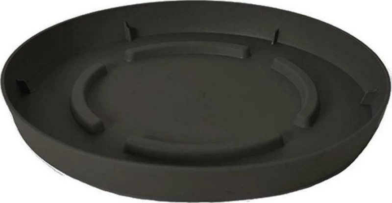 Πιάτο Φ23Χ2. 7Εκ. Ανθρακι Μετ/Μετ. Anthracite