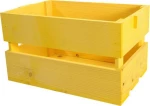 Καφάσι Ξύλινο Οξιά Γ 637 Κίτρινο 39x27x21υψ