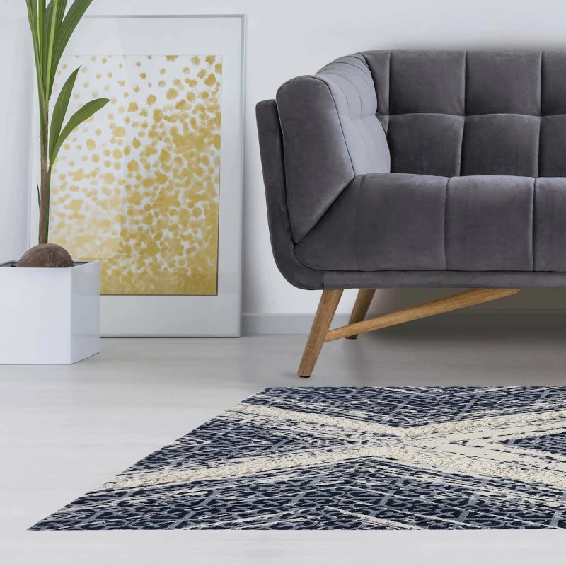 Das Home Χαλί 7026 Μπλε 140x200cm