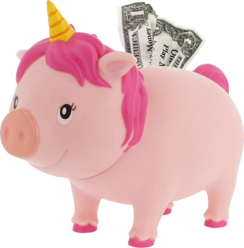 Lilalu Κουμπαράς Πλαστικός Piggy Bank Unicorn