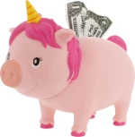 Lilalu Κουμπαράς Πλαστικός Piggy Bank Unicorn