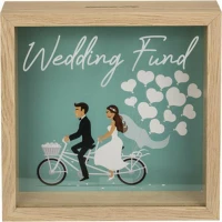 Next Κουμπαράς Ξύλινος Wedding Fund