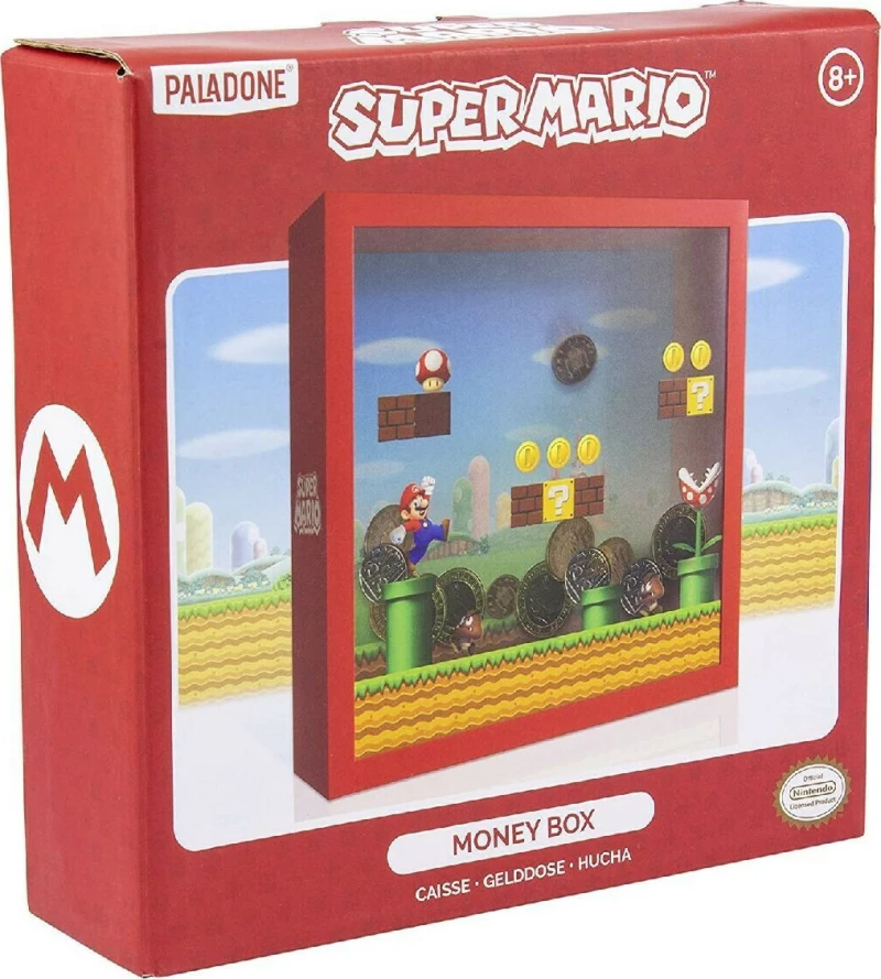 Paladone Κουμπαράς Super Mario Arcade
