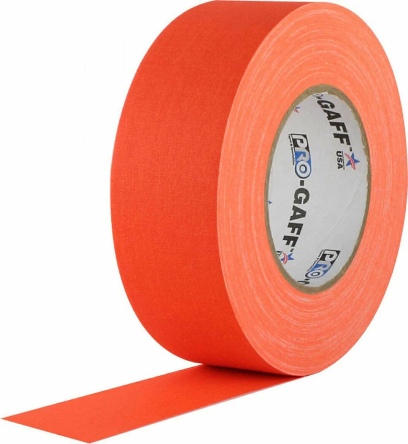 Pro Tapes Υφασμάτινη Ταινία Gaff Neon Orange 48mm x 25m