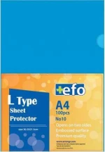 Ζελατίνες Γ +Efo Α4 100τεμ Μπλε