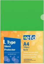 Ζελατίνες Γ +Efo Α4 100τεμ Πράσινο