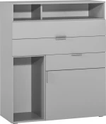 4 You Μπουφές Γκρι 100x42x118.50cm