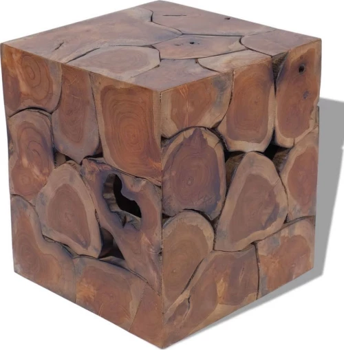 Σκαμπό από Μασίφ Ξύλο Teak