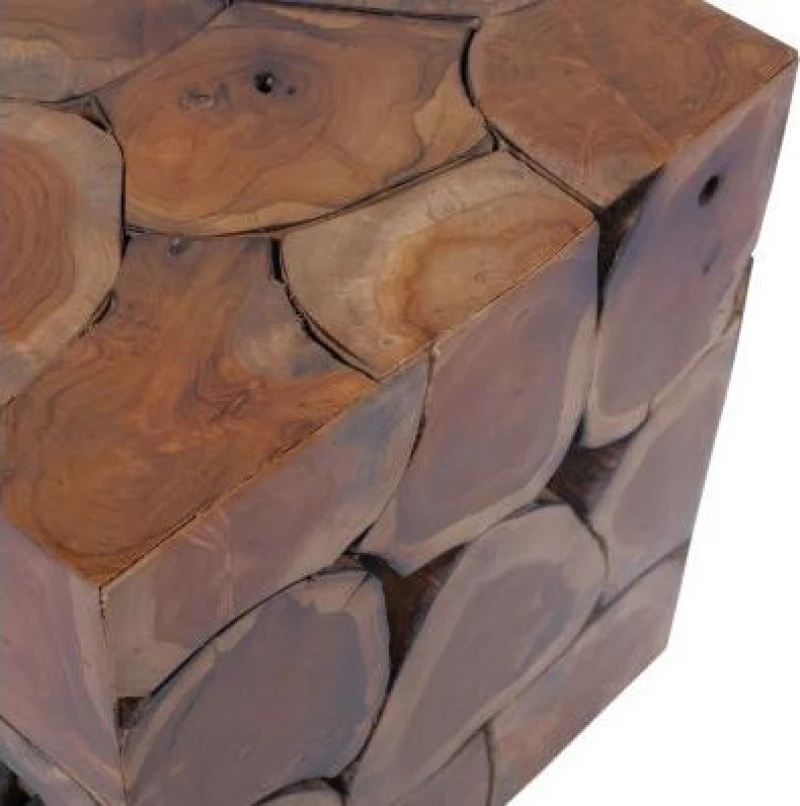 Σκαμπό από Μασίφ Ξύλο Teak