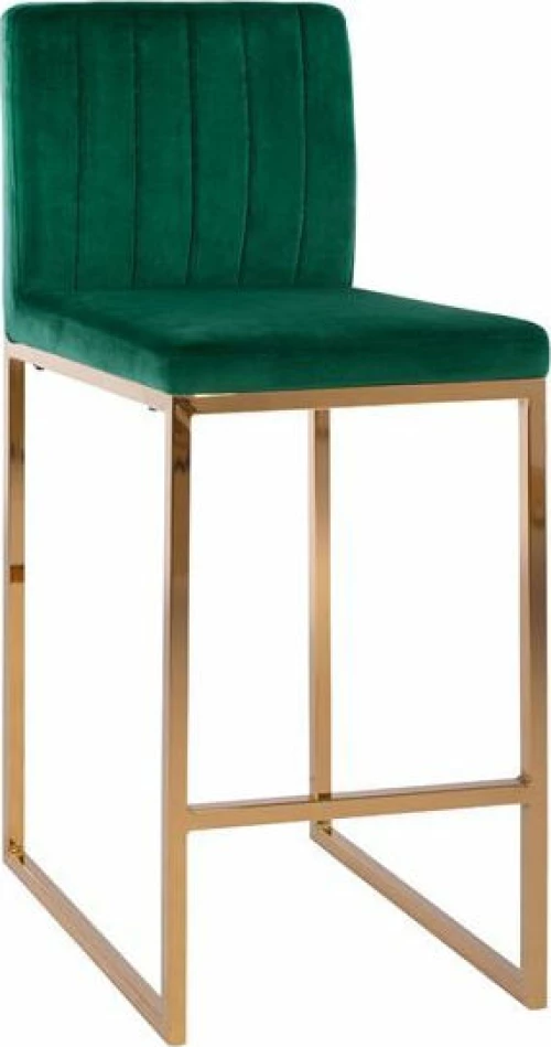 Σκαμπό Μπαρ Κυπαρισσί - Χρυσό 40x49x96cm