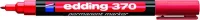 Edding 370 Ανεξίτηλος 1mm Κόκκινο