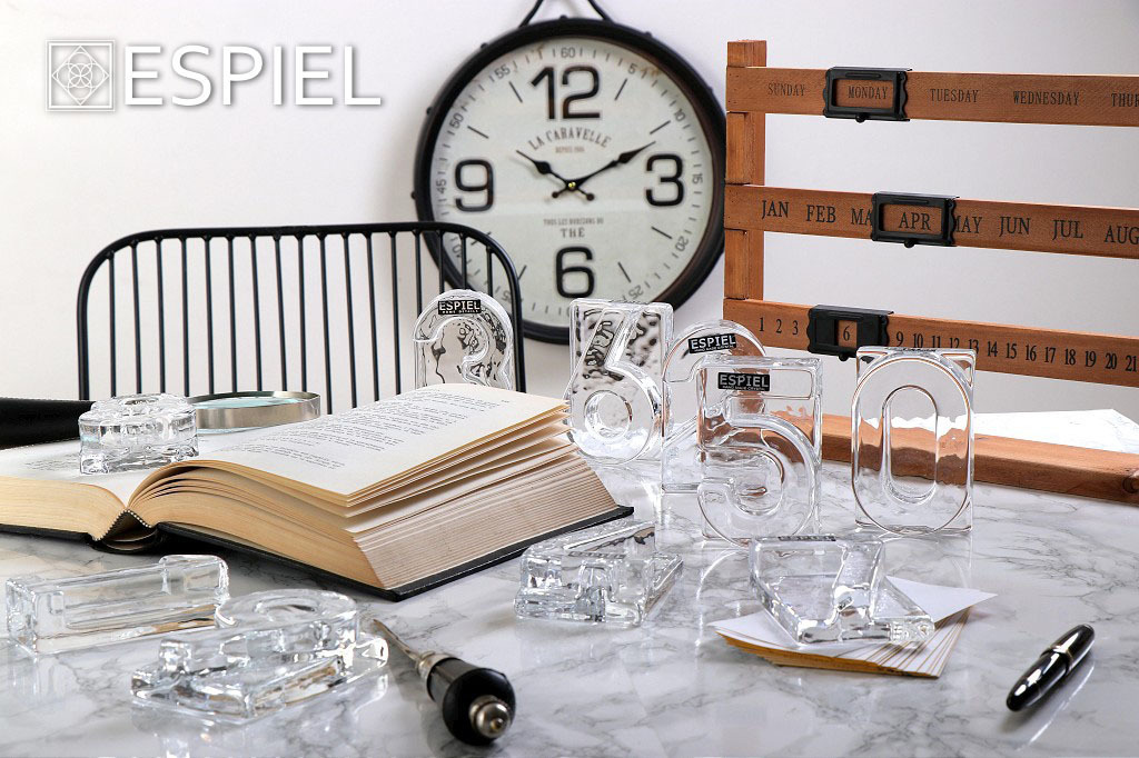 Espiel Διακοσμητικό Χώρου από Γυαλί 11cm