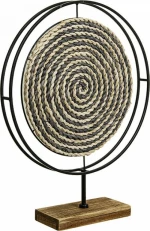 Zaros Διακοσμητικό Χώρου από Μέταλλο 48x49cm