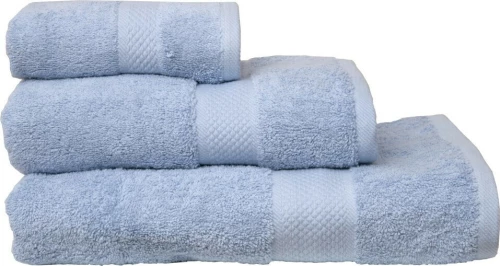 Viopros Πετσέτα Προσώπου Luxor 50x100 Σιέλ