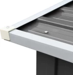 Μεταλλική Αποθήκη Ξύλων 3.3x0.92x1.53m