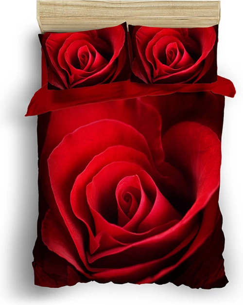 Viopros Σετ Παπλωματοθήκη Υπέρδιπλη με 2 Μαξιλαροθήκες 220x240 Πάσιον