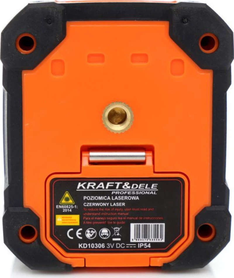 Kraft & Dele KD-10306 Αυτορυθμιζόμενο Γραμμικό Αλφάδι Laser Κόκκινης Δέσμης