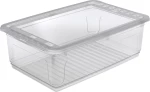 Κουτί Αποθήκευσης Με Καπάκι Keeeper Bea Διάφανο 30lt 59x39x18υψ 25021