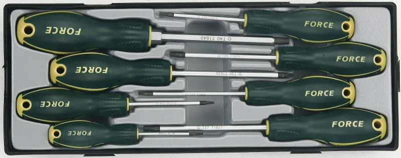 Force Σετ Κατσαβίδια Torx 2086 8τμχ
