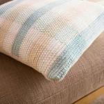 Gofis Home Διακοσμητική Μαξιλαροθήκη 43x43 Tic-tac-toe Aqua 477/11