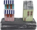 Kapadakis Wood Art Διακοσμητικό Σπίτι από Ξύλο 11x7x5cm