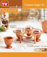 Βραστύρες Αυγών Copper Eggs XL