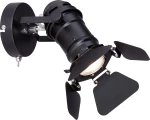 Globo Lighting Egon Μονό Σποτ με Ντουί GU10 σε Μαύρο Χρώμα