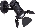 Globo Lighting Egon Μονό Σποτ με Ντουί GU10 σε Μαύρο Χρώμα