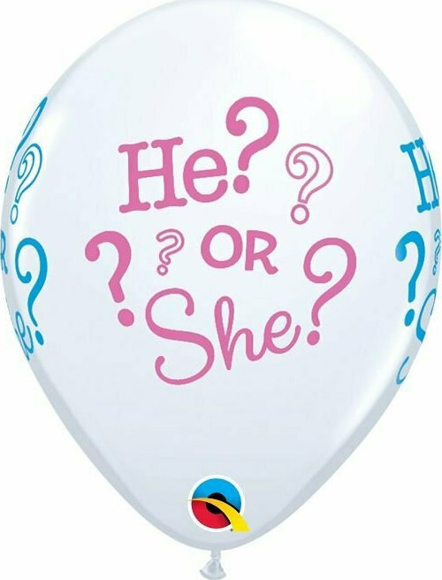 Gender Reveal He or She 25τμχ