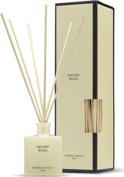 Cereria Molla Αρωματικό Χώρου με Sticks Velvet Wood 1320 100ml
